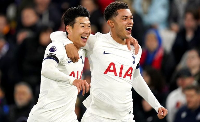 EPL: Tottenham Open Five-Point Gap At Top After Crystal Palace Win