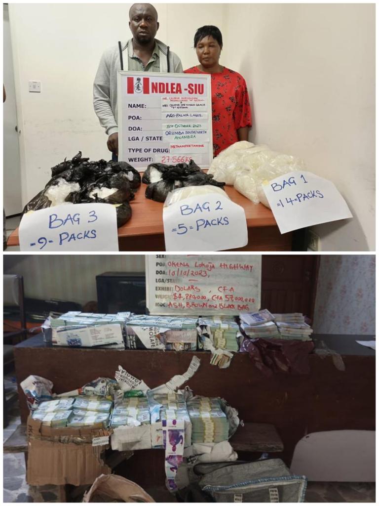 NDLEA Arrests Wanted Drug Lords, Others For Injecting 175 Wraps Of Heroin