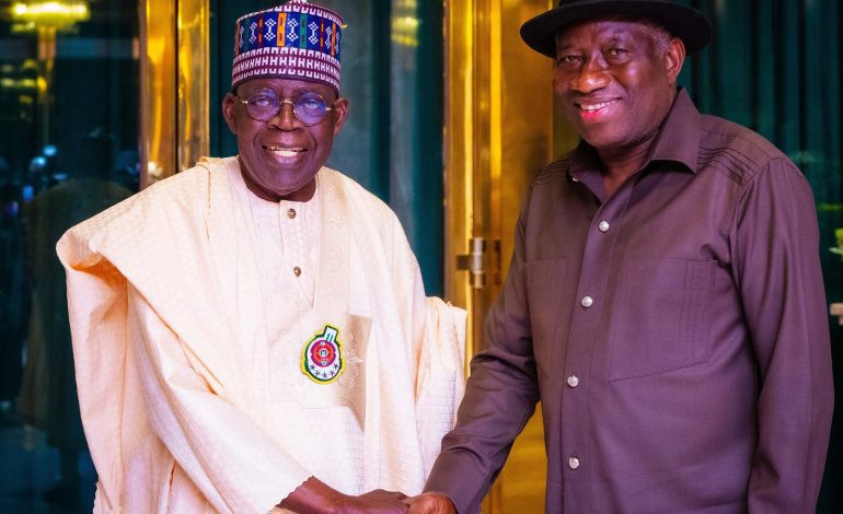 Details Emerge As Goodluck Jonathan Meets Tinubu At Aso Villa