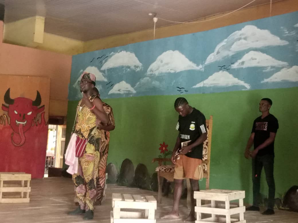 Nollywood Stars Storm UNIOSUN Campus For Efunsetan Aniwura’s Movie Rehearsal