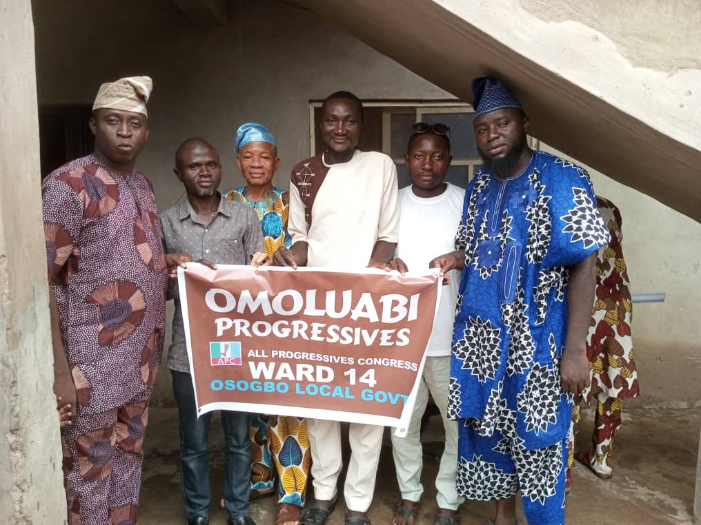 PHOTONEWS: Omoluabi Progressives Inaugurates Ward Mobilisation Committee In Osogbo LG
