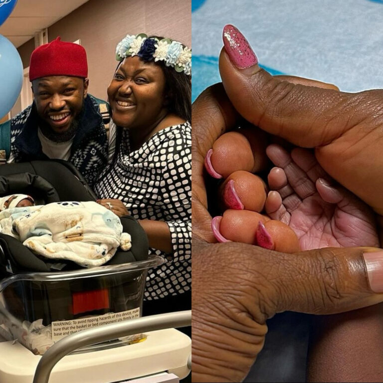 Jubilation As Actor Stan Nze, Wife Welcome First Child