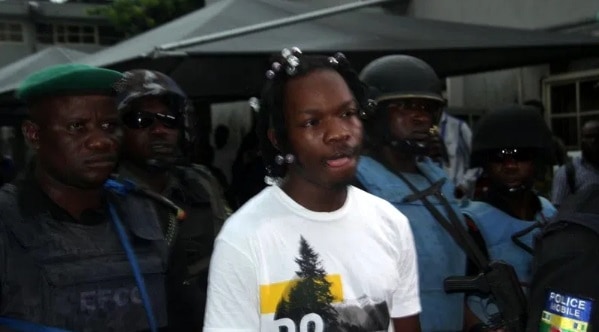 Reactions As Video Of Naira Marley’s Arrest Emerges