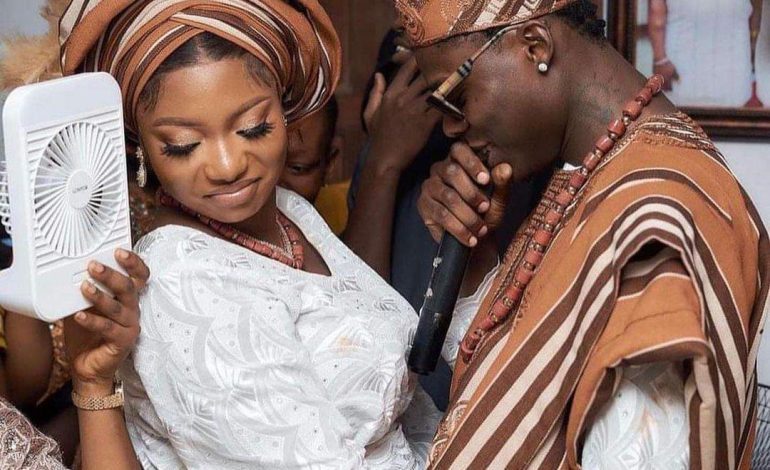 Nigerians Drag Singer’s Father As Video, Photos From Mohbad’s Wedding To Her Lover Wunmi Surface (See)