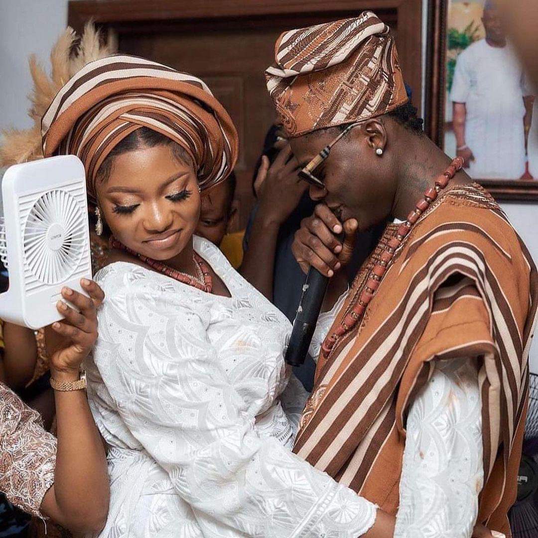 Nigerians Drag Singer’s Father As Video, Photos From Mohbad’s Wedding To Her Lover Wunmi Surface (See)