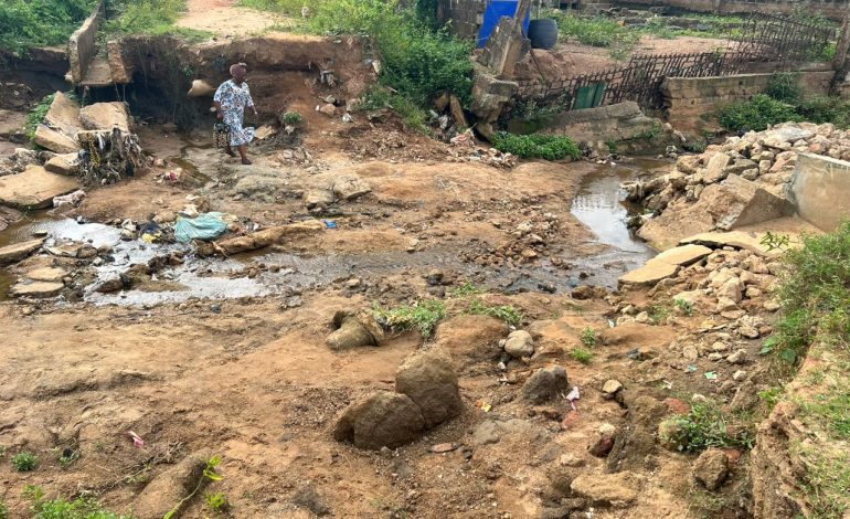 Collapsed Bridge Cuts Off Residents, Paralyses Economic Activities In Osogbo Community