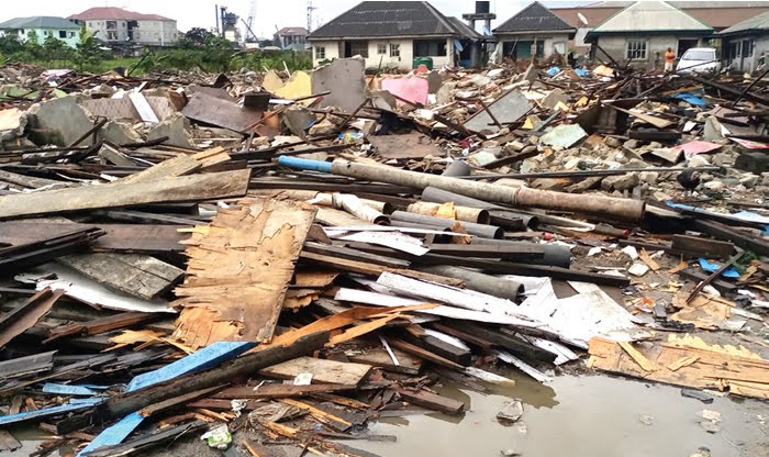 Environmental Law Violations: Ogun Demolishes Street Traders Shanties