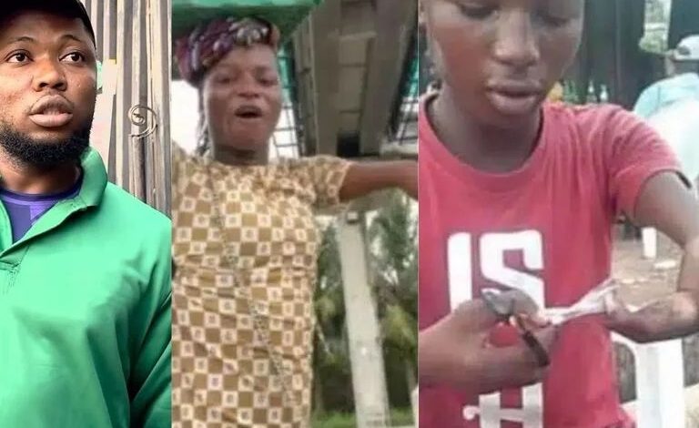 Eniola Disguises As A Girl Because He Is Deformed – Viral Street Hawker’s Mother