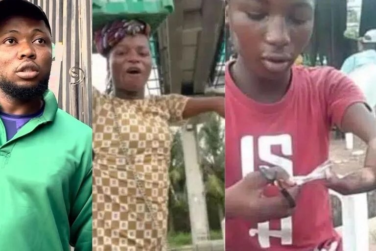 Eniola Disguises As A Girl Because He Is Deformed – Viral Street Hawker’s Mother