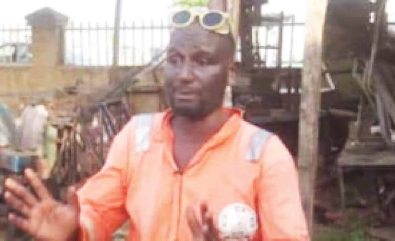 Meet Kabir Abu-Bilal, A Nigerian Professor Who Works As A Welder