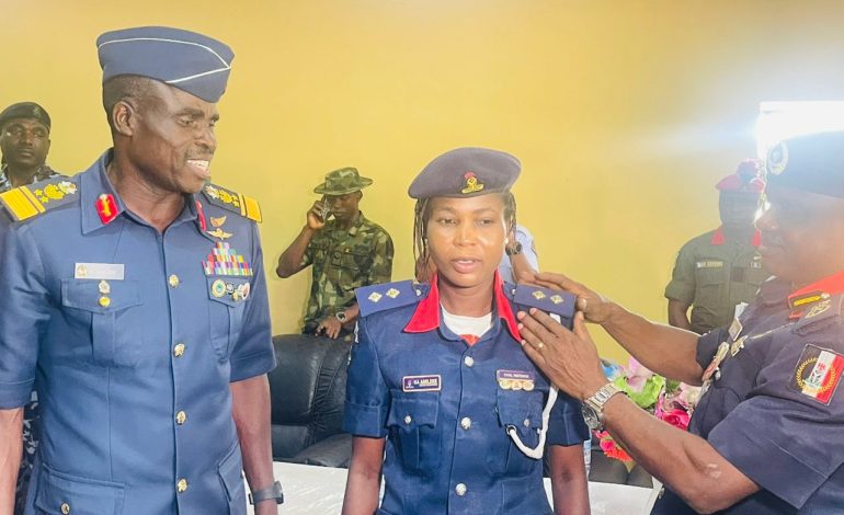 Osun NSCDC Spokesperson, 745 Other Promoted Officers Decorated