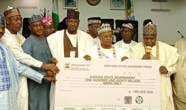 Kaduna Bombing: Northern Governors Donate N180m To Victims