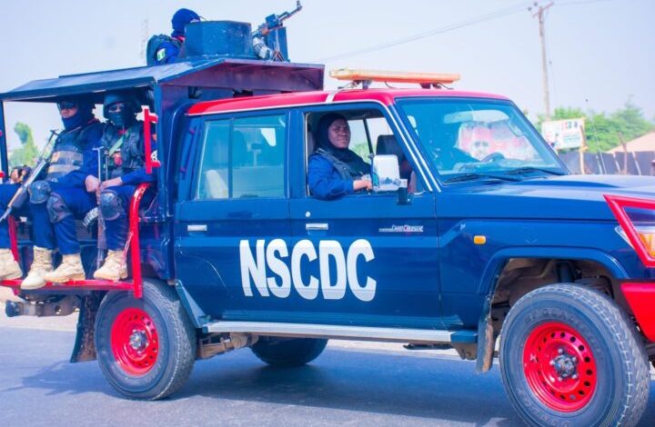 NSCDC Parades 7 For Vandalising Pipelines, Rail Tracks In Bauchi