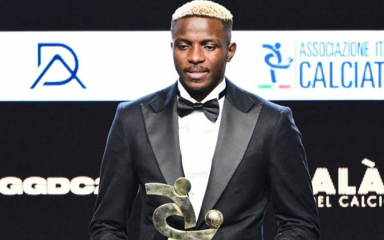 Osimhen Bags AIC Footballer Of The Year Award