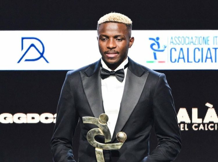 Osimhen Bags AIC Footballer Of The Year Award
