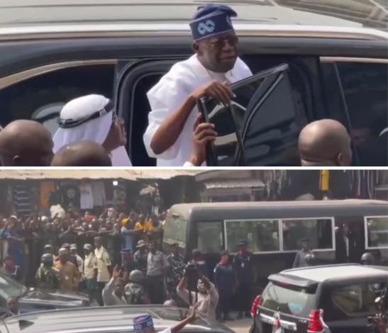 VIDEO: Citizens Scream ‘We Are Hungry’ At President Tinubu In Lagos