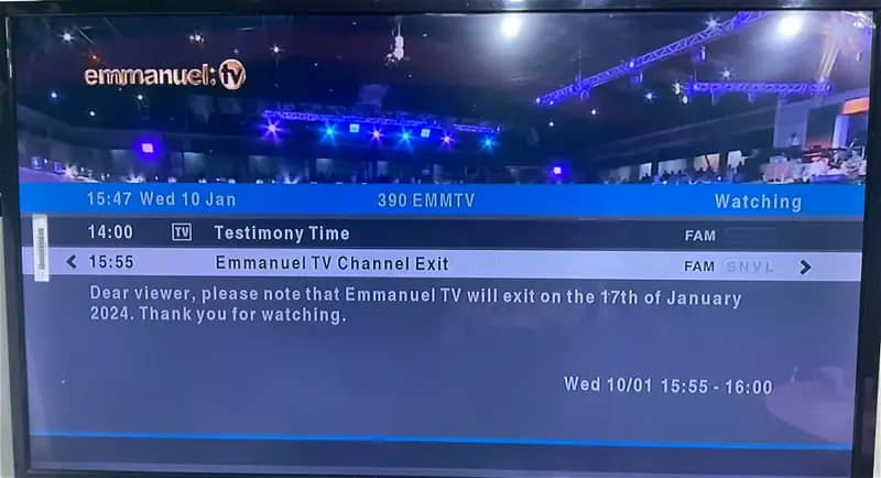 BBC: Multichoice Removes TB Joshua’s Emmanuel TV From DStv