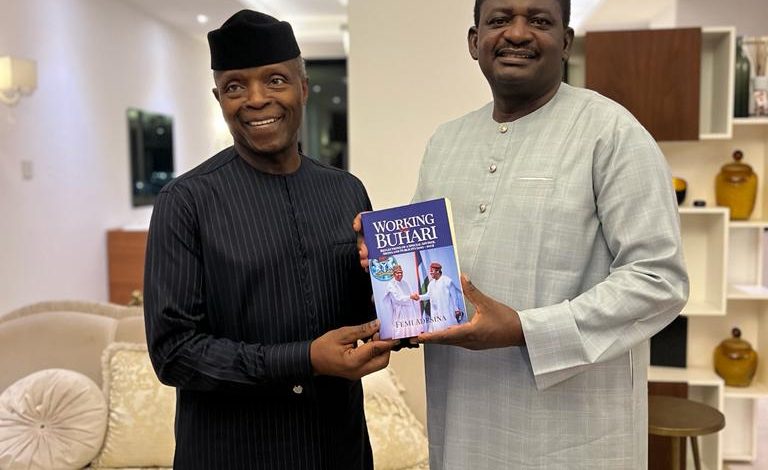 Osinbajo Commends Femi Adesina On Book About Buhari’s Administration