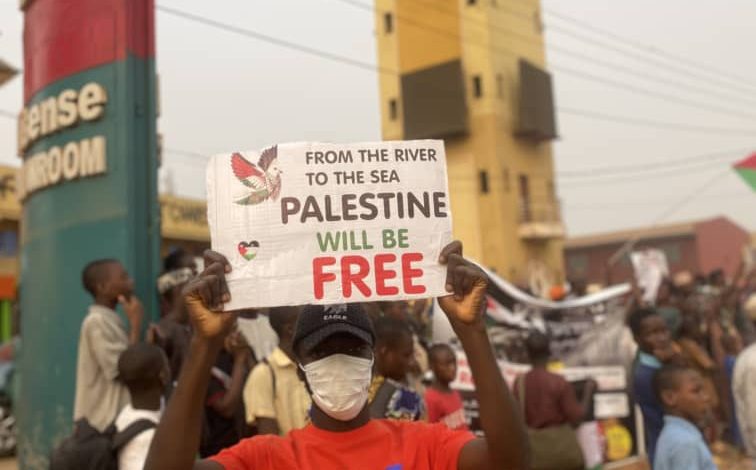 Over 1,000 Osun Muslims Rally Support For Palestine (Photos)