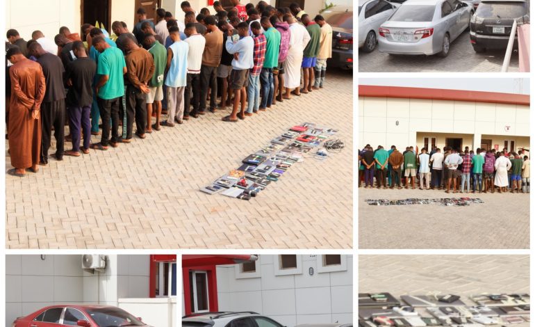 EFCC Arrests 48 University Students, Others For Alleged Cybercrime