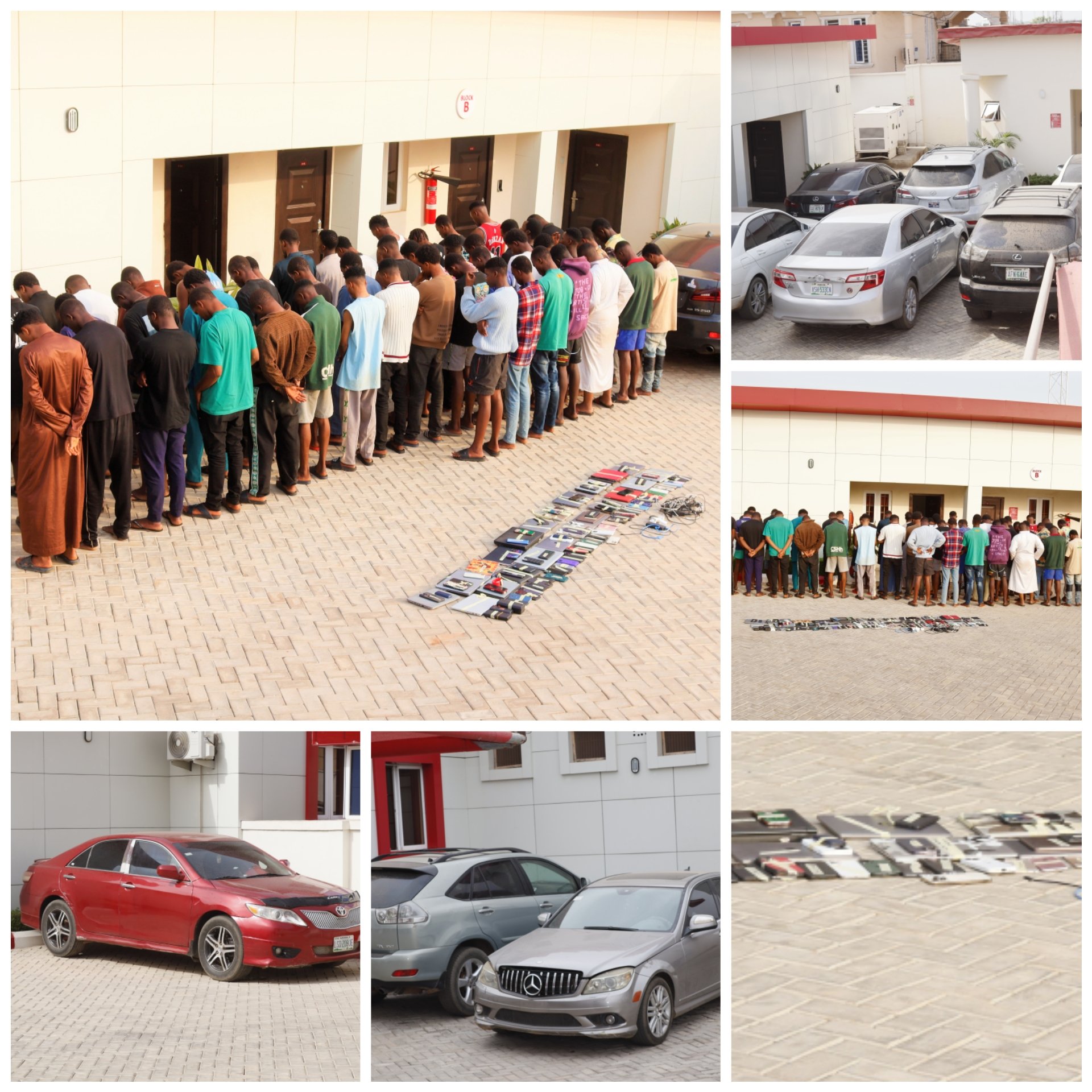 EFCC Arrests 48 University Students, Others For Alleged Cybercrime