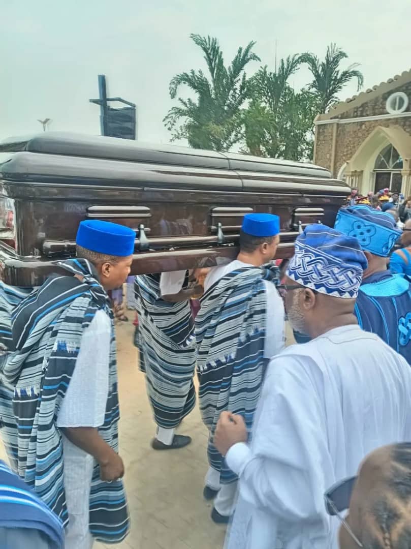 PHOTO NEWS: Funeral Service Of Late Governor Akeredolu Begins In Owo