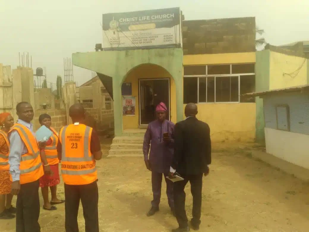 Noise Pollution: Oyo Govt Seals Church, Warns Against Violation