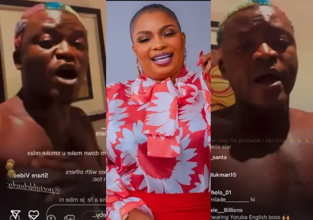 Portable Drags Laide Bakare, Leaks Intimate Chats With Actress