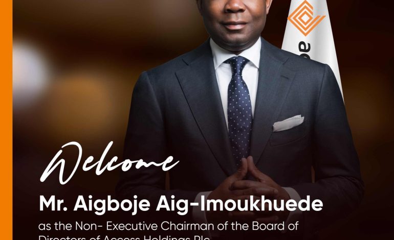 Aig-Imoukhuede Returns As Access Holdings Non-Executive Chairman