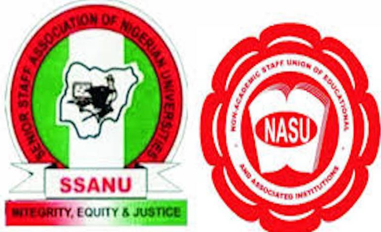 SSANU, NASU May Get Half Payment Of Withheld Salaries – FG