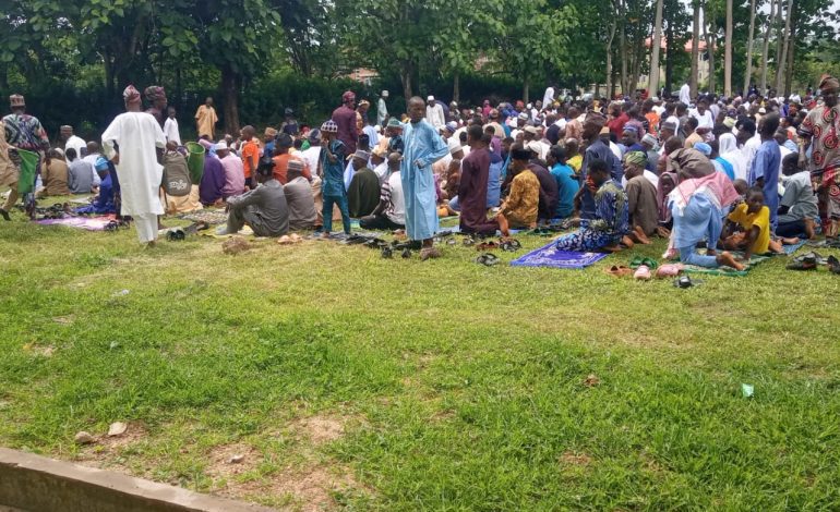 OAU Agog As Muslim Faithfuls Celebrate Eid-El-Fitri On Campus