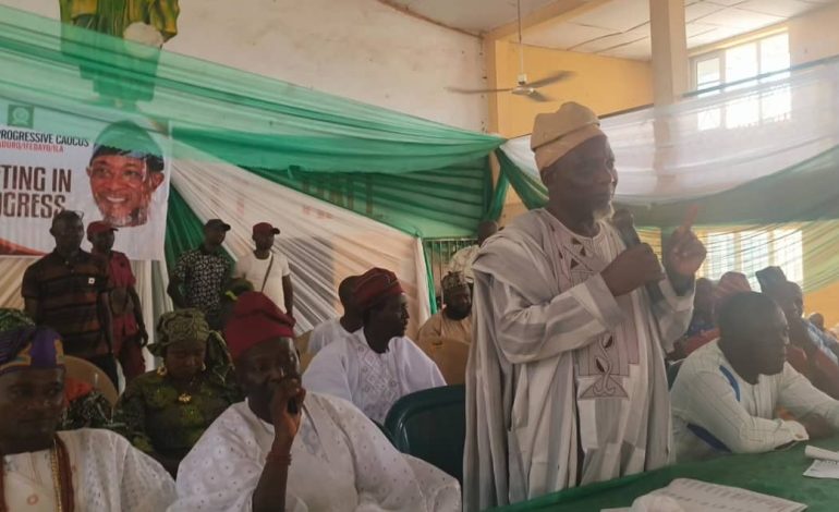 Federal Constituency Tour: Omoluabi Progressives Hit Ila, Charge Members On Dedication To Vision