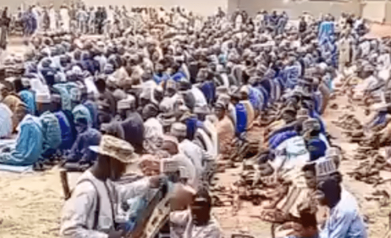 ‘We Are In Trouble O’ – Nigerians React As Bandits Release Video Celebrating Eid-El-Fitr In Zamfara (Watch Video)