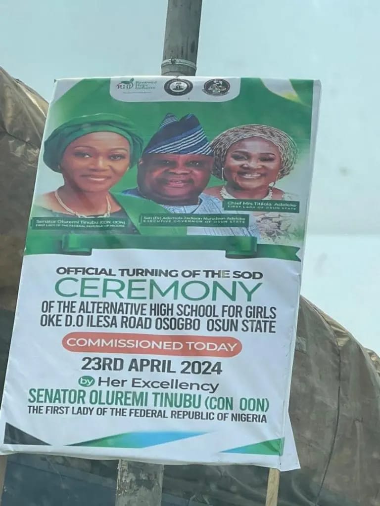 Osun Governor’s Wives In Power Tussle To Welcome Nigeria First Lady