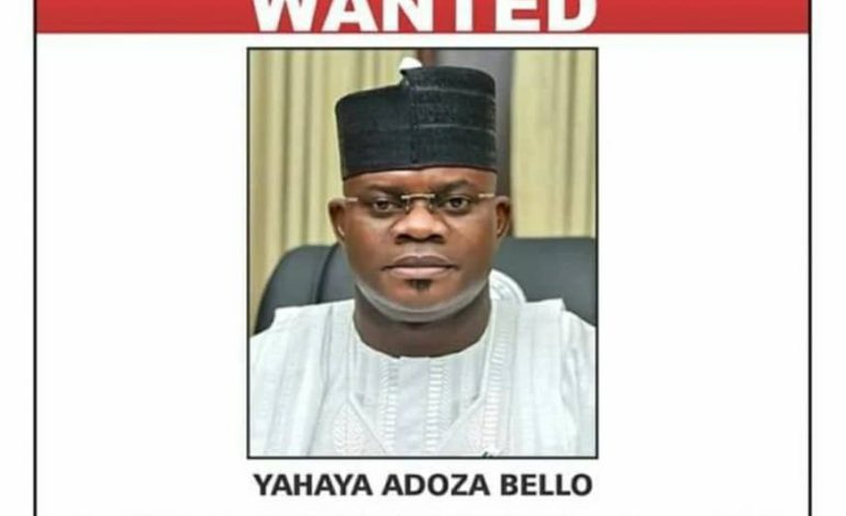 BREAKING: EFCC Declares Yahaya Bello Wanted