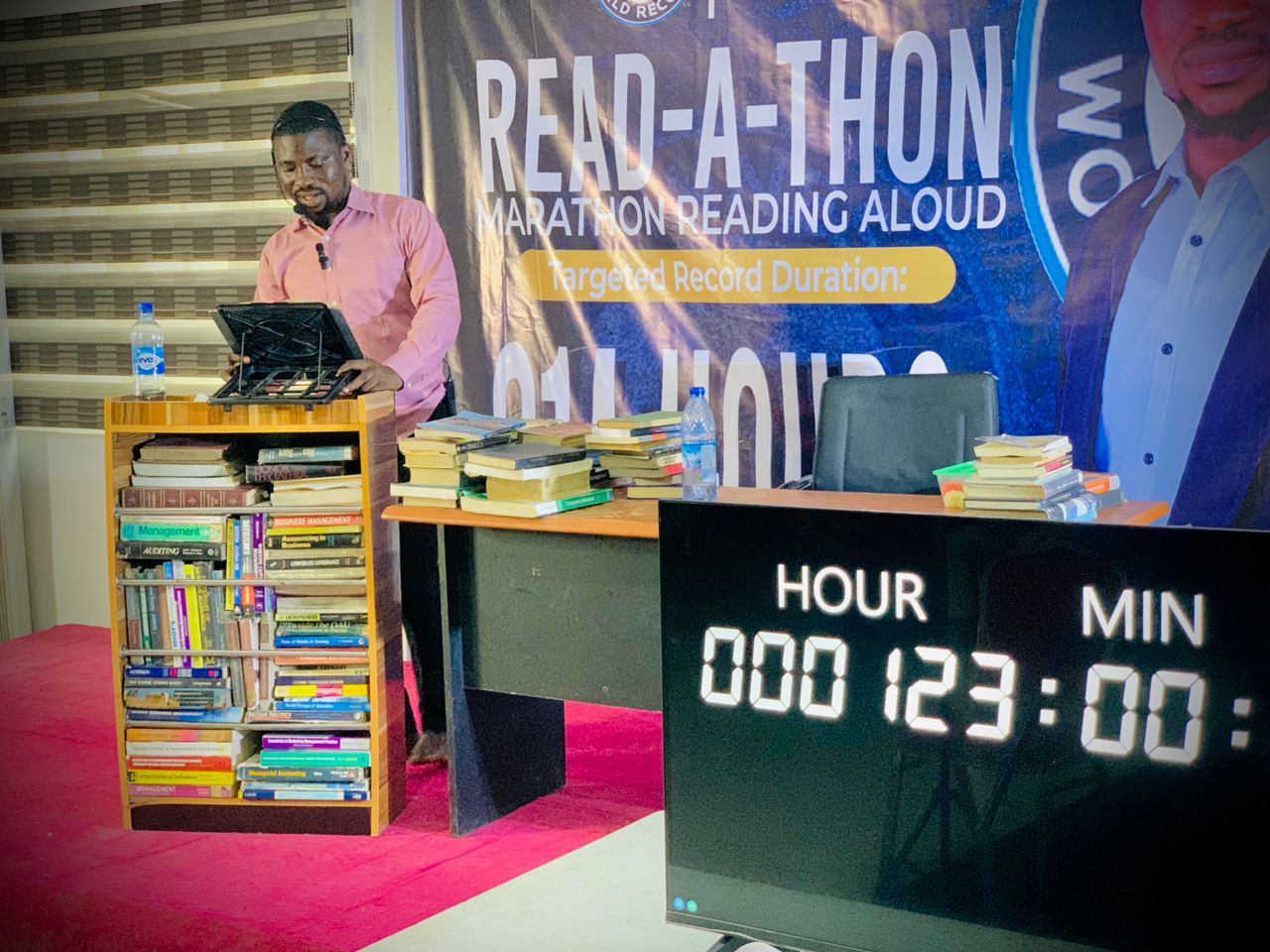 GWR Read-A-Thon: All Eyes On Ajao As He Nears Replacing Current Title Holder