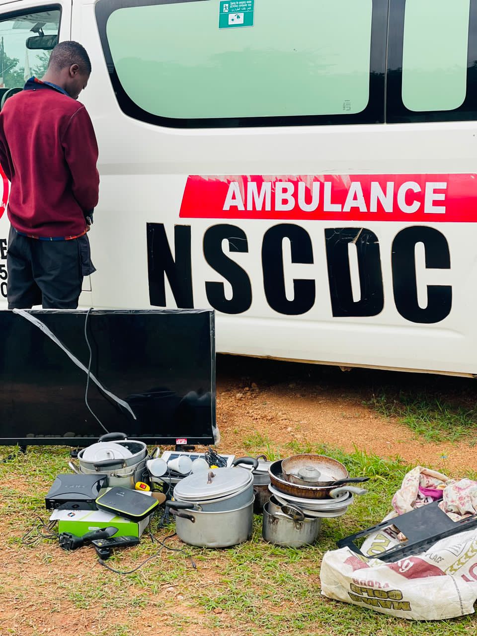 Osun NSCDC Apprehends Barber For Stealing Dead Herbalist’s Property