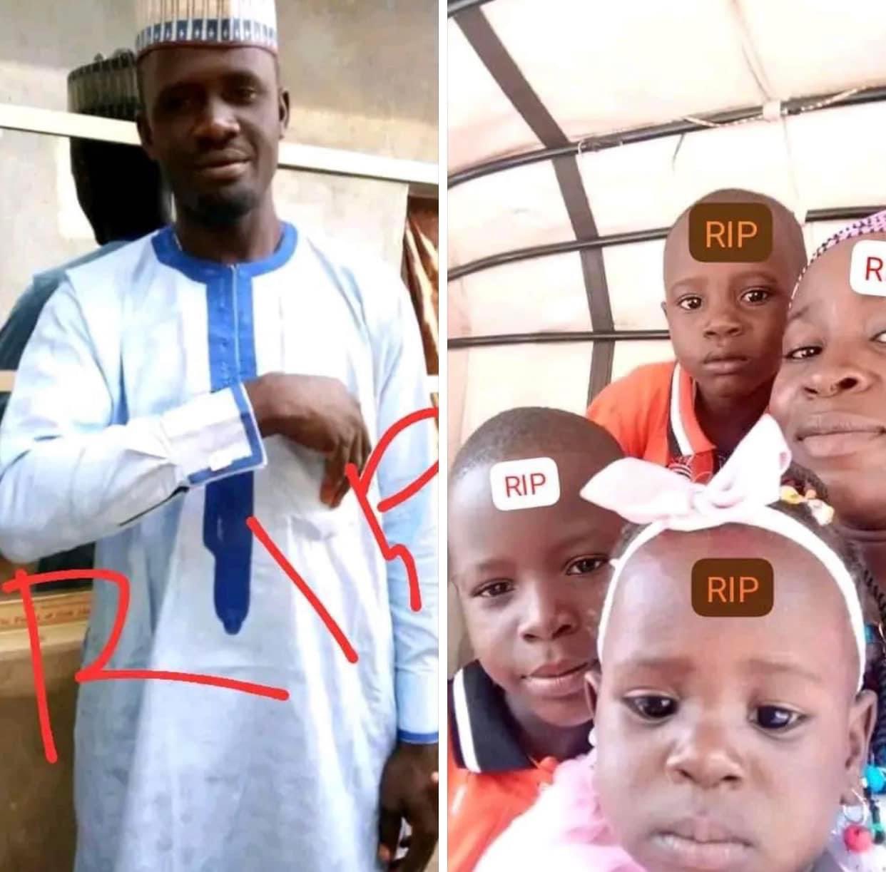 Truck Crushes Family Of Six On Bike To Death - OsunDefender